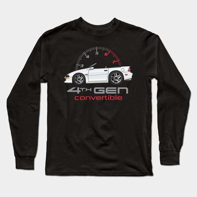 4th gen convertible-Arctic White Long Sleeve T-Shirt by ArtOnWheels